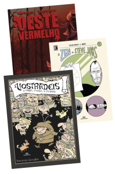PACK Devir Singles 2 - Vostradeis - Oeste Vermelho - Zen de Steve Jobs PACK Devir Singles 2 - Vostradeis - Oeste Vermelho - Zen de Steve Jobs